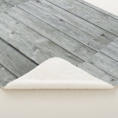 Grijs Land rustieke moderne boerderij Sherpa Deken (3/4)