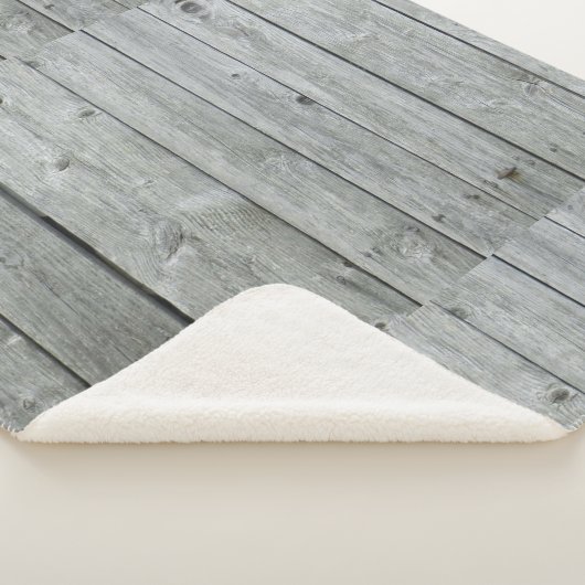 Grijs Land rustieke moderne boerderij Sherpa Deken (3/4)