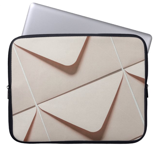 Grijs Laptop Sleeve (Voorkant)