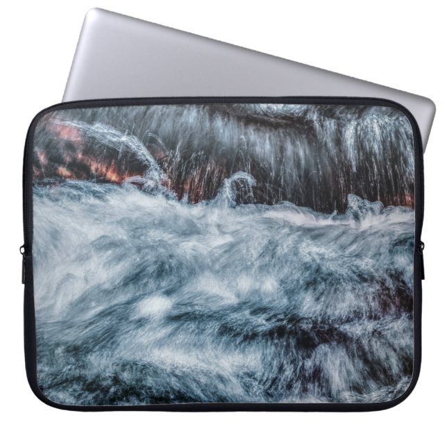 Grijs Laptop Sleeve (Voorkant)