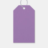 Grijs Lavendel Cadeaulabel (Voorkant)