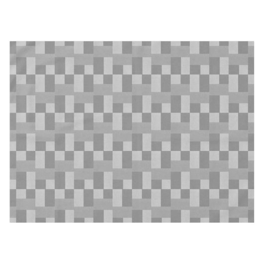 grijs lederen patroon tafelkleed (Voorkant (Horizontaal))