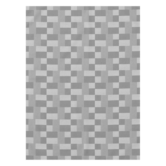 grijs lederen patroon tafelkleed (Voorkant)