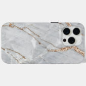 Grijs Licht Marmeren Steen Textuur Achtergrond Case-Mate iPhone Case (Achterkant (horizontaal))