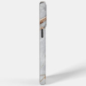 Grijs Licht Marmeren Steen Textuur Achtergrond Case-Mate iPhone Case (Achterkant / Rechts)