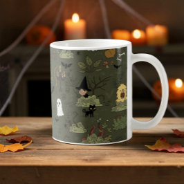 Grijs-Lieve Grille Griezelfabriek Halloween Koffiemok