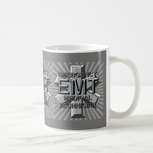 Grijs Logo EMT Mok (Rechts)