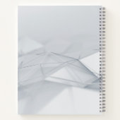Grijs Low-Poly Bullet Journal / Lined Notitieboek (Achterkant)