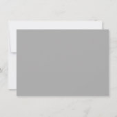 Grijs Luipaard Happy Valentijnsdag Kaart (Achterkant)