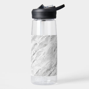 Grijs "Majestic Marble Impressions" Marmeren textu Waterfles