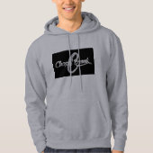 grijs mannen verslaafd shirt (Voorkant)