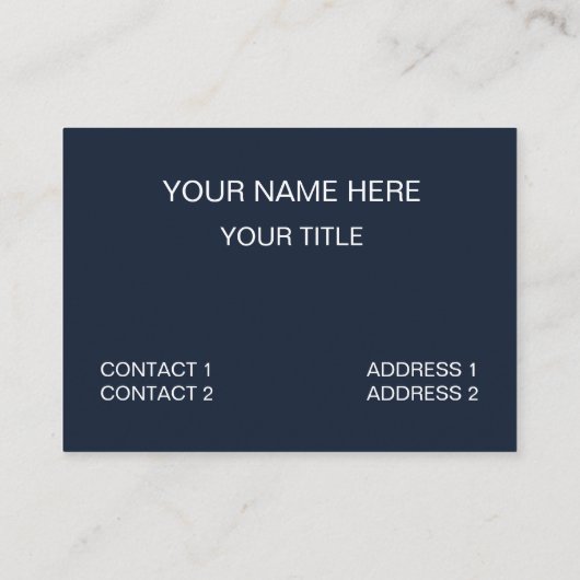 Grijs marineblauw roze kuststrepen patroon visitekaartje (Achterkant)