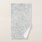 Grijs marmer bad handdoek (Handdoek)
