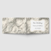  Grijs Marmer Bruiloft Gast Boek Gift (Volledig)