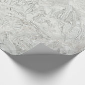 Grijs marmer cadeaupapier (Hoek)