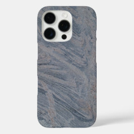 Grijs marmer gedraaid -past zich aan voor alle gev iPhone 16 pro hoesje