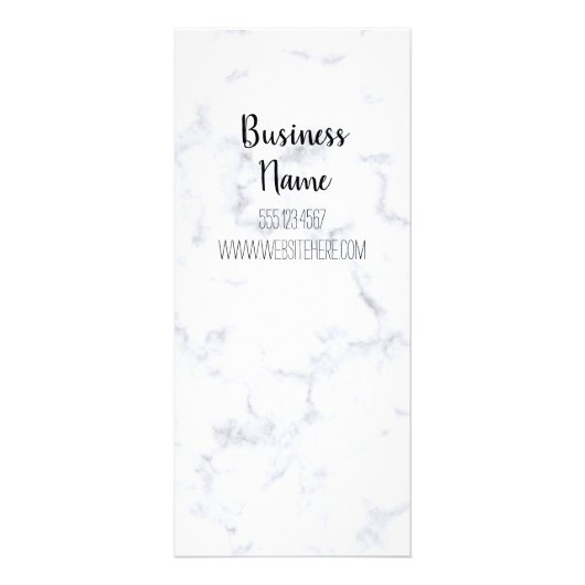 grijs marmer graniet modern salon service menu (Achterkant)