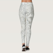Grijs marmer leggings (Achterkant)