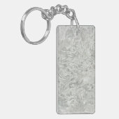 Grijs marmer sleutelhanger (Voorkant Links)