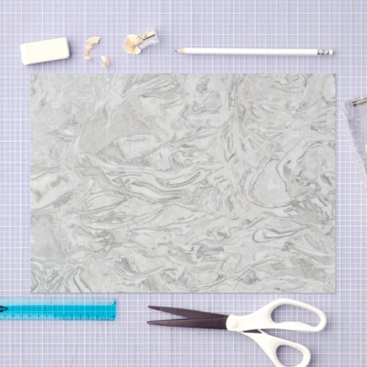 Grijs marmer tissuepapier (Craft)