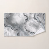Grijs Marmeren Badhanddoeken Set Gift Bad Handdoek (Handdoek)