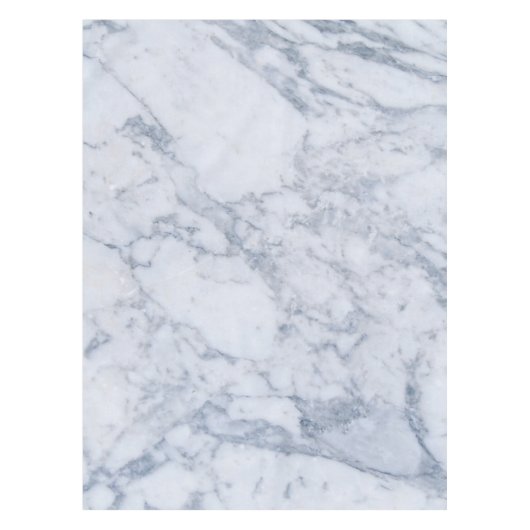 Grijs Marmeren Steen Patroon Print Tafelkleed (Voorkant)