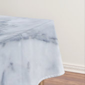 Grijs Marmeren Steen Patroon Print Tafelkleed (Voorbeeld)