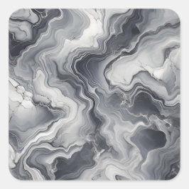 Grijs Marmeren Tegel Textuur Naadloze Patronen Vierkante Sticker