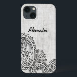Grijs Mehndi Motif Galaxy Noot 4 Hoesje<br><div class="desc">Bescherm uw telefoon met dit stijlvolle Mehndi Motif Hoesje-Mate Barely daar Samsung Galaxy Note 4 Hoesje met een ingewikkeld Indiaas henneontwerp op een grijze,  noodlijdende achtergrond. Voeg gepersonaliseerde tekst,  zoals jouw naam of monogram,  toe aan dit etnische ontwerp om het een persoonlijke aanraking te geven.</div>