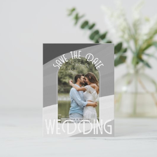 GRIJS | Met een beperkt budget? Kies voor een foto Briefkaart (Staand voorkant)