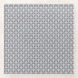 Grijs met Roze Glazen Onderzetter