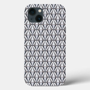 Grijs met Roze iPhone 13 Hoesje