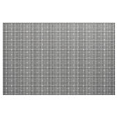 Grijs met Silver Accent Houndstooth Fabric Stof (Fat Quarter)