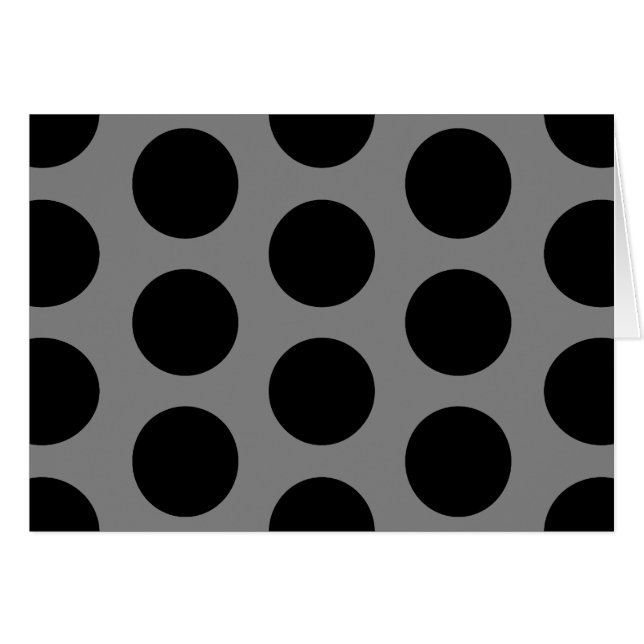 Grijs met zwarte Stippen (Voorkant Horizontaal)