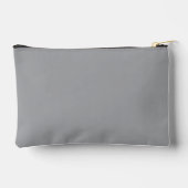 Grijs minimalistische aangepaste naam etui (Achterkant)