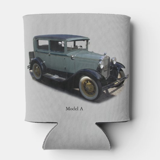 Grijs model A koelbox Blikjeskoeler (Achterkant)