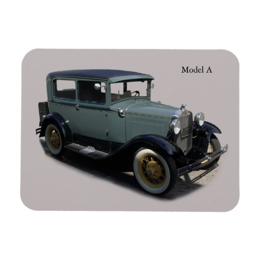 Grijs model A magneet (Horizontaal)