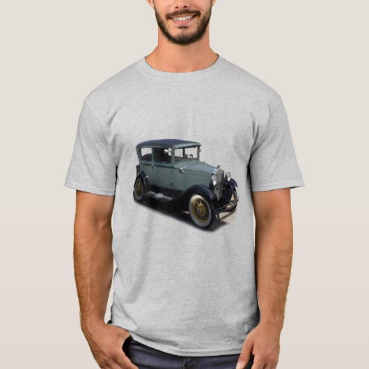 Grijs model A shirt (Voorkant)