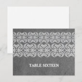 Grijs modern Bohemen Briefkaart (Voorkant / Achterkant)