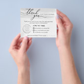 Grijs Moderne Online Winkel Kleine Onderneming Dan Flyer (Hand)