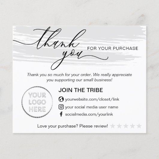 Grijs Moderne Online Winkel Kleine Onderneming Dan Flyer (Voorkant)