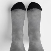 Grijs monochroom Storm Cloud Sokken (Top)