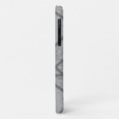 Grijs mozaïekpatroon Case-Mate iPhone case (Achterkant/links)
