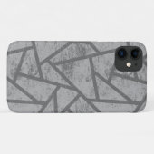 Grijs mozaïekpatroon Case-Mate iPhone case (Achterkant (horizontaal))