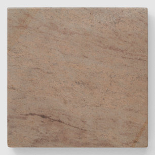 Grijs n Roze gemarmerd vierkant gesteente Onderzet Stenen Onderzetter