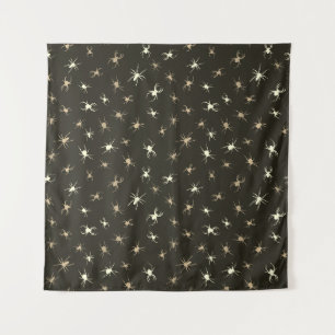 Grijs naadloos patroon L (stijl: 2) Wandkleed