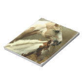 Grijs Notitieblok van het paard Eventing (Linkerzijde)