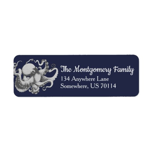  grijs octopus etiket (Voorkant)