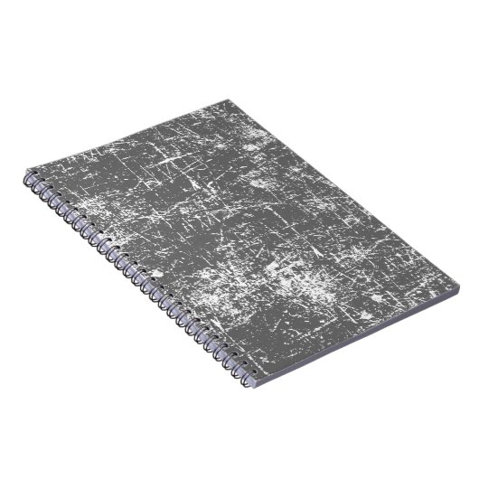 Grijs Onderdruk Notitieboek (Rechterzijde)