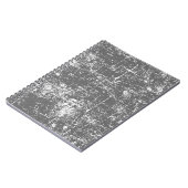 Grijs Onderdruk Notitieboek (Linkerzijde)